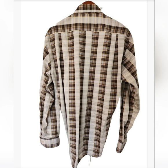 Patrick James RESERVE size Medium long sleeve button-up - Picture 10 of 13